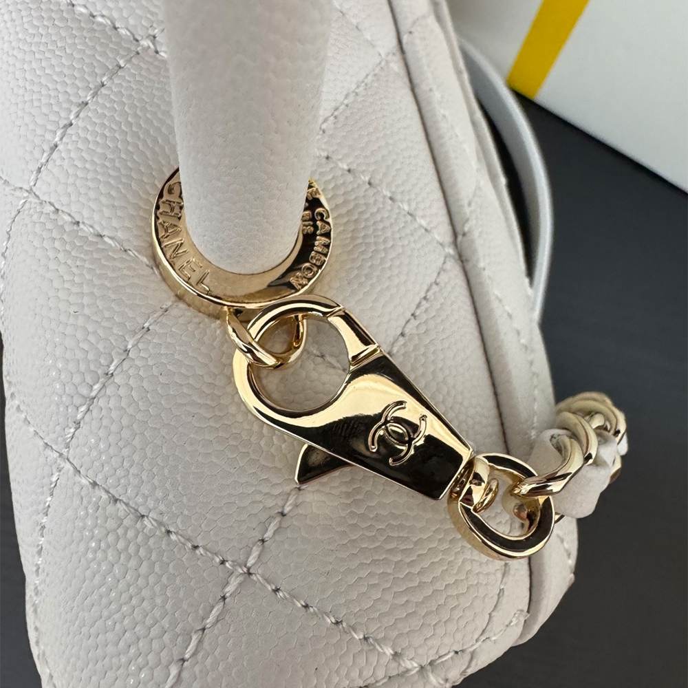 Ch**el Large Coco Handle Flap Shoulder Bag