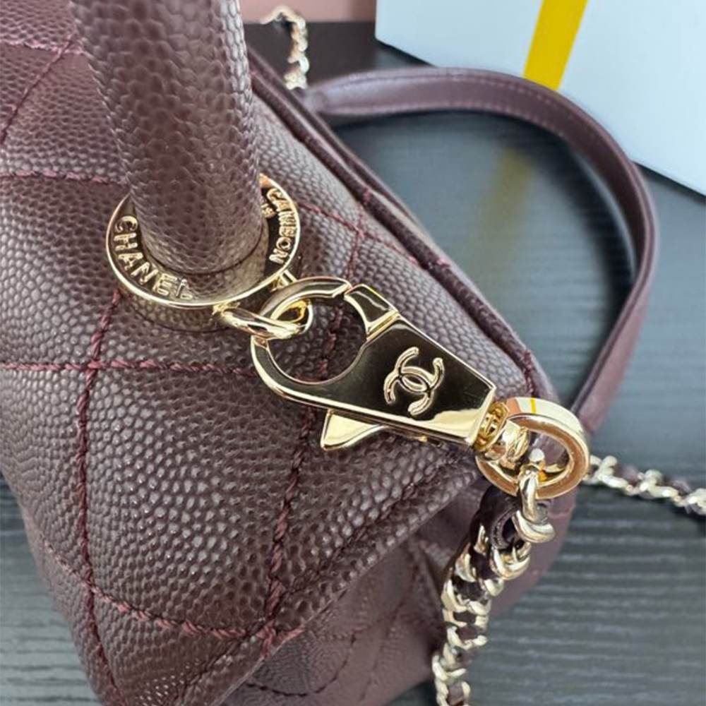Ch**el Coco handle flap shoulder bag Mini