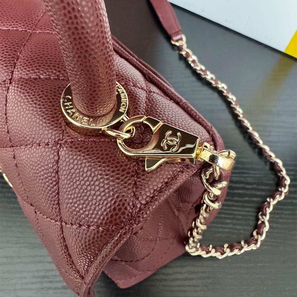 Ch**el Coco handle flap shoulder bag Mini