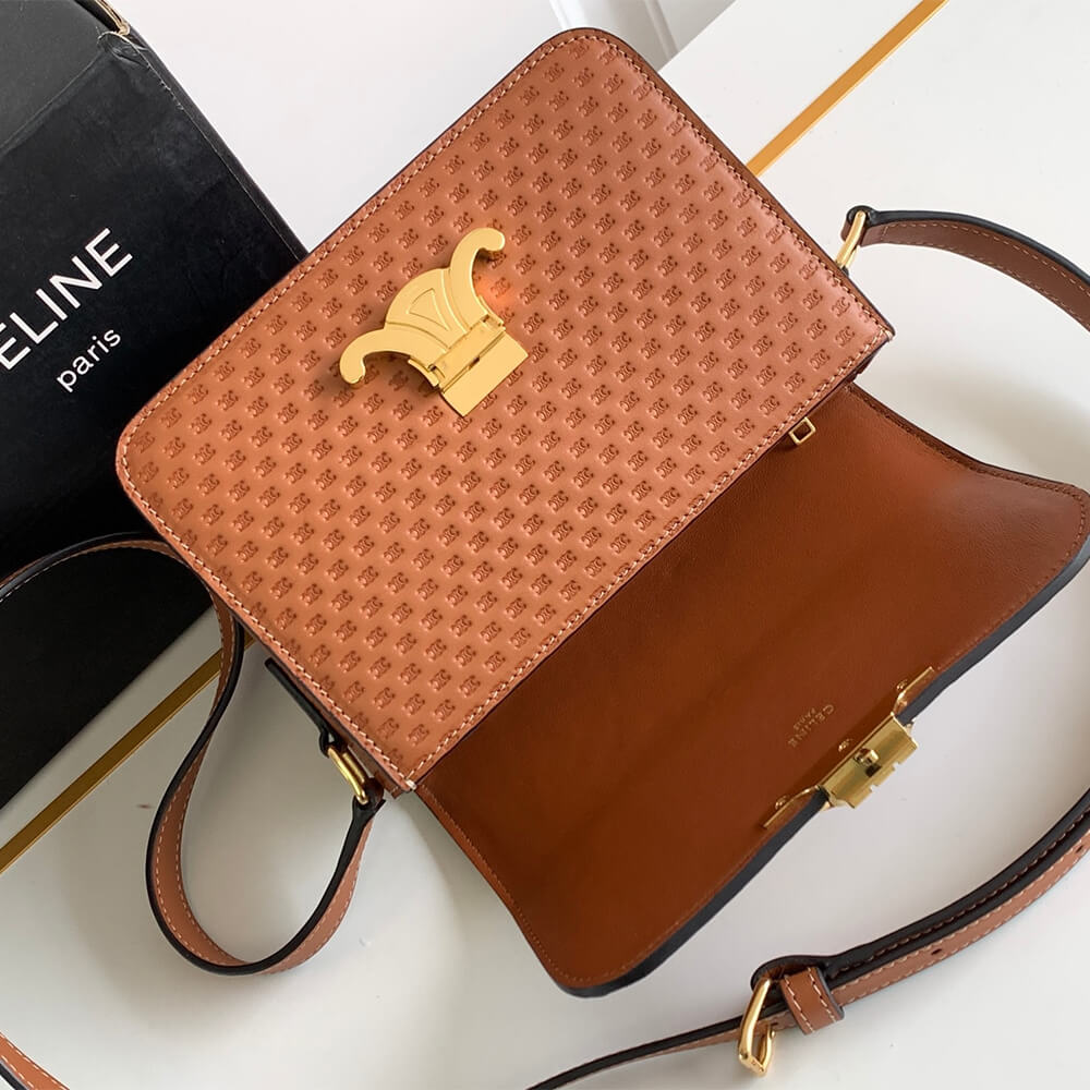 Ce1i*e TEEN TRIOMPHE handbag(HIGH-END GRADE)