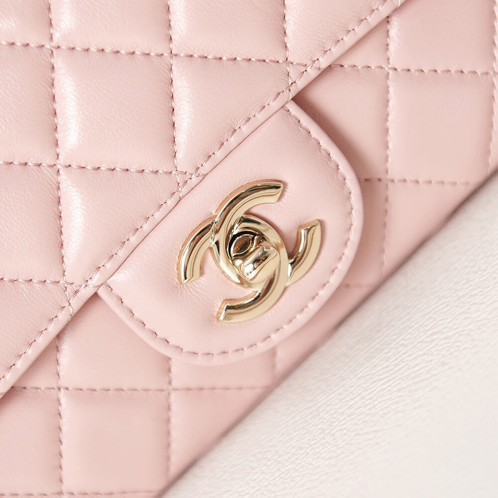 Ch**el Mini Flap With Top Handle