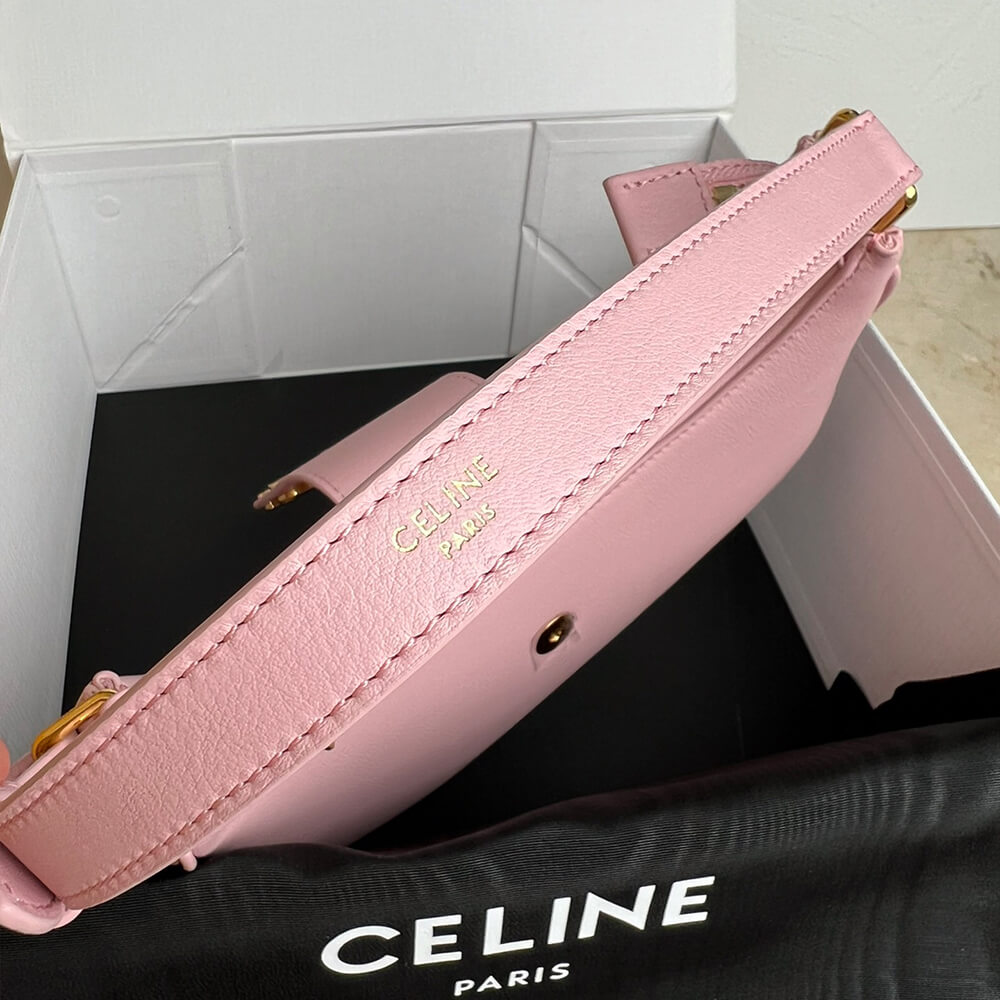 Ce1i*e MEDIUM AVA TRIOMPHE BAG in Calfskin(HIGH-END GRADE)