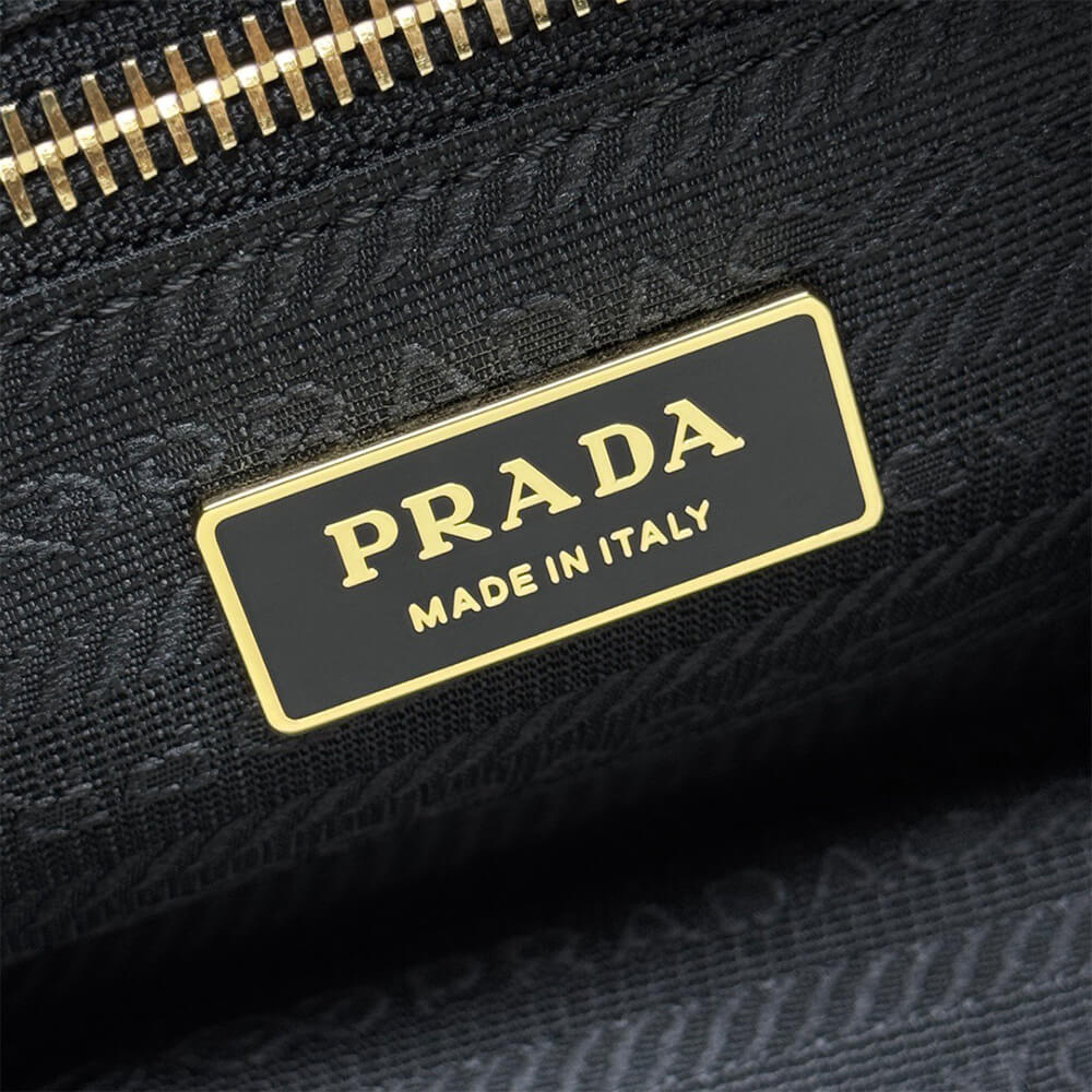 Pra*a Dangle medium leather top-handle bag(HIGH-END GRADE)