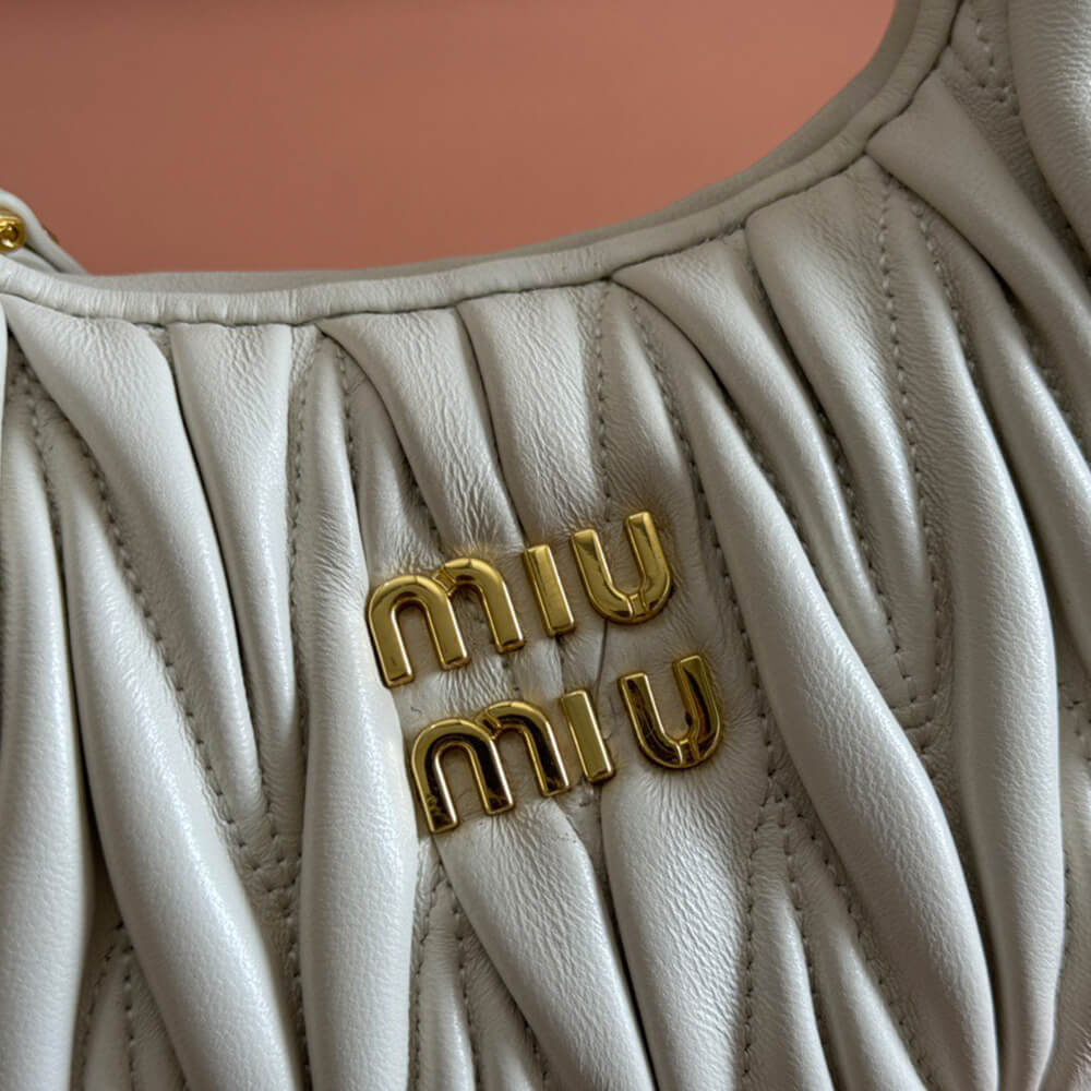 Mini Wander matelass?? nappa leather hobo bag(high-end grade)