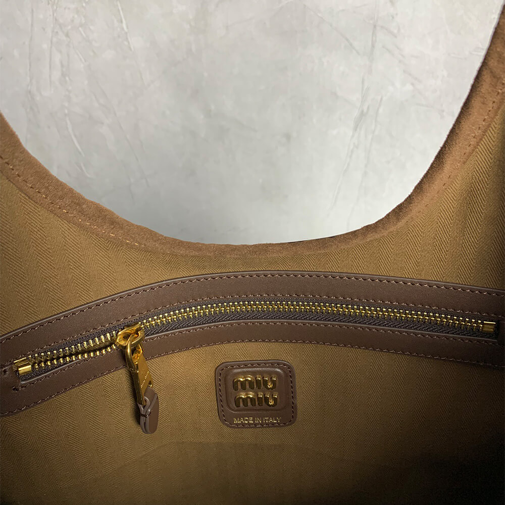 M1um1u REGULAR IVY Suede bag(HIGH-END GRADE)