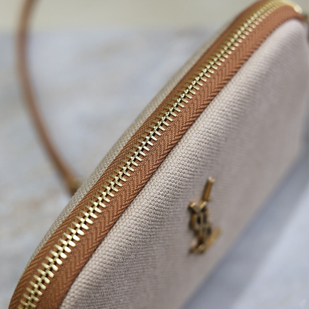 Y51 GABY zipped pouch in canvas
