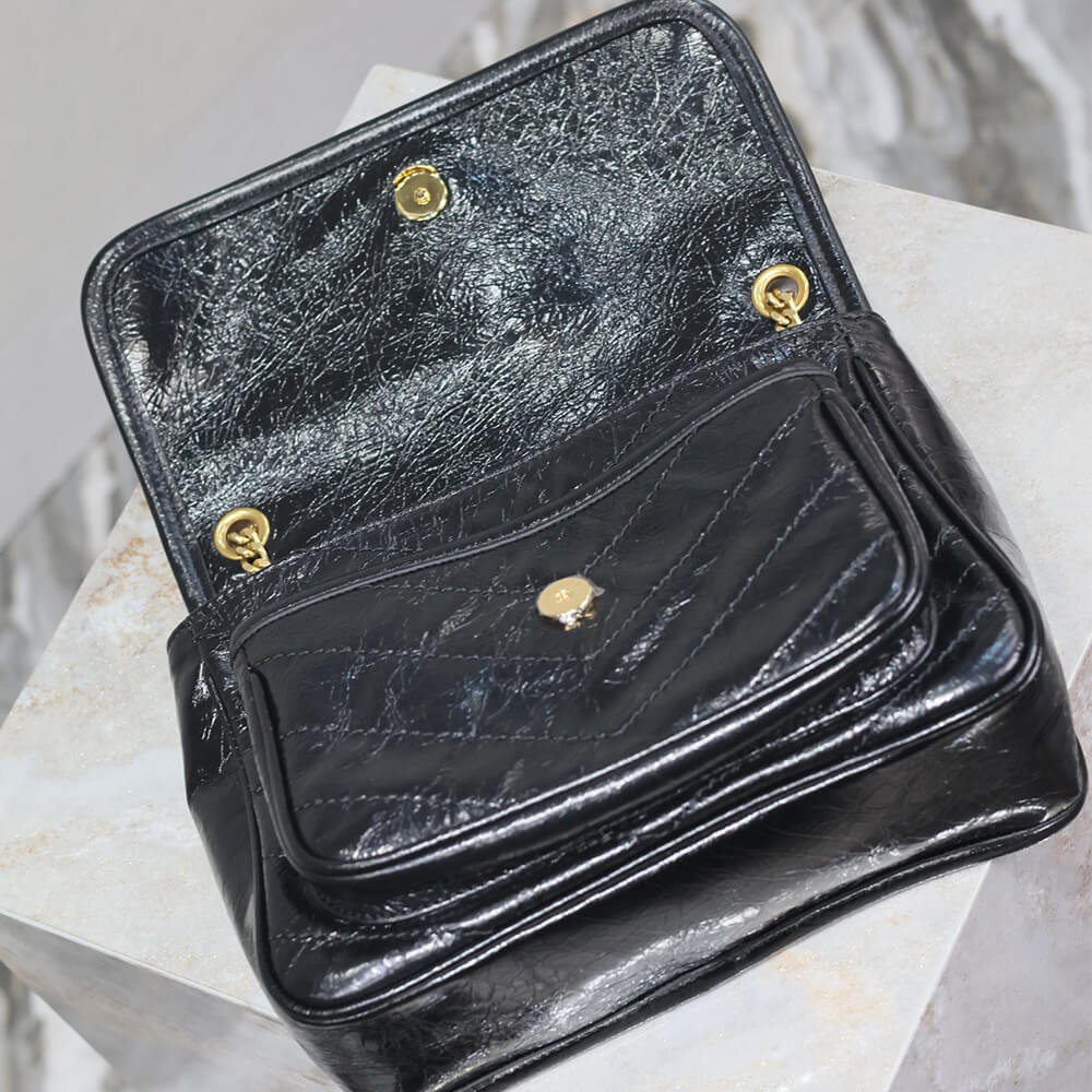 Y51 NIKI baby in vintage leather(HIGH-END GRADE)