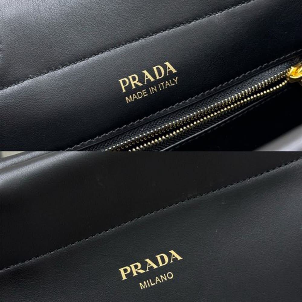 Pra*a Enchaine mini leather bag(HIGH-END GRADE)
