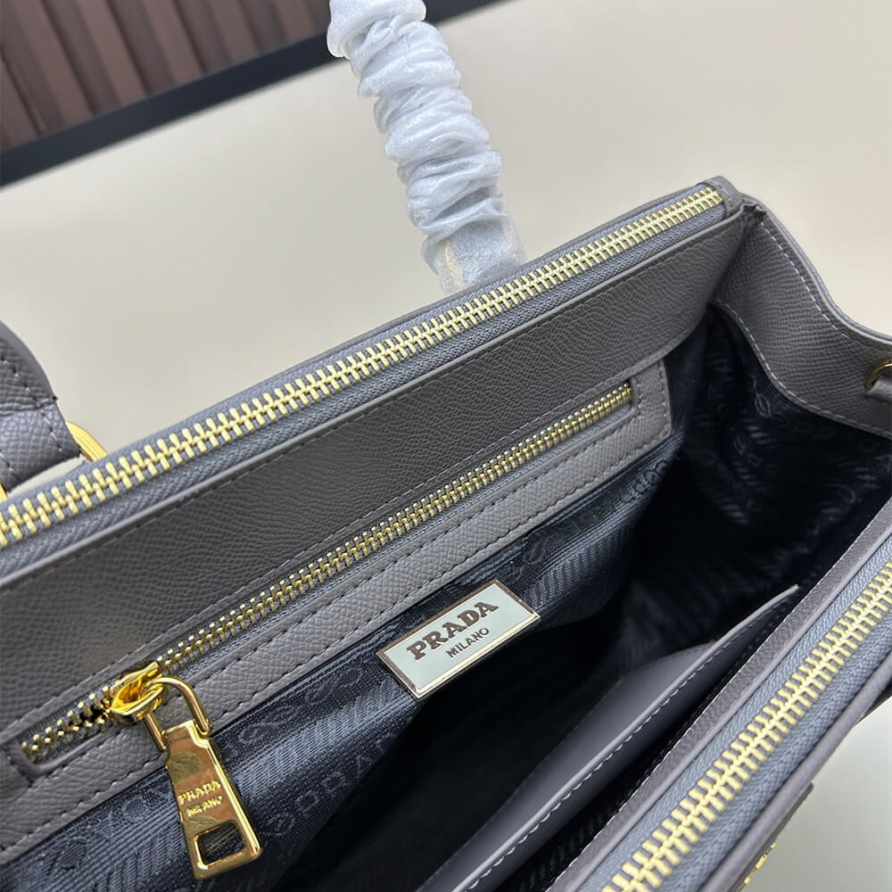 Pra*a Galleria medium Saffiano leather bag