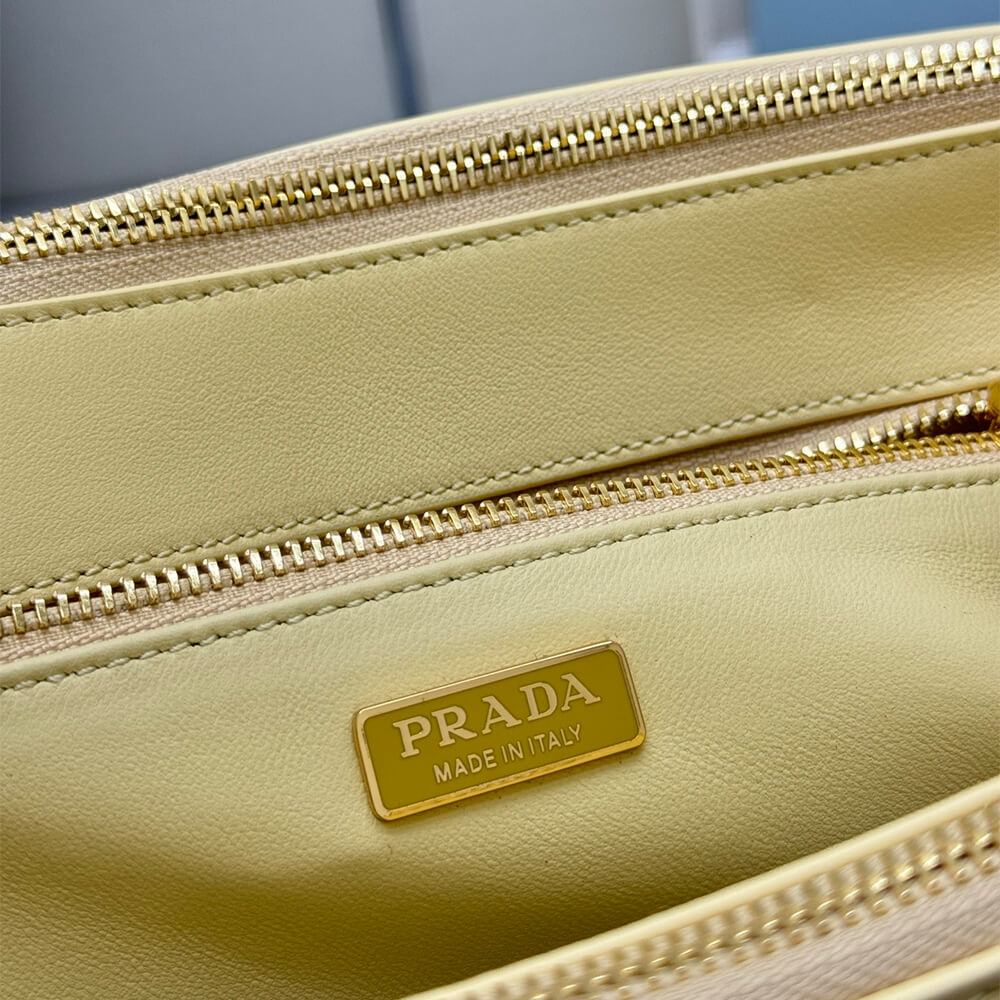 Medium Pra*a Galleria leather bag(high-end grade)