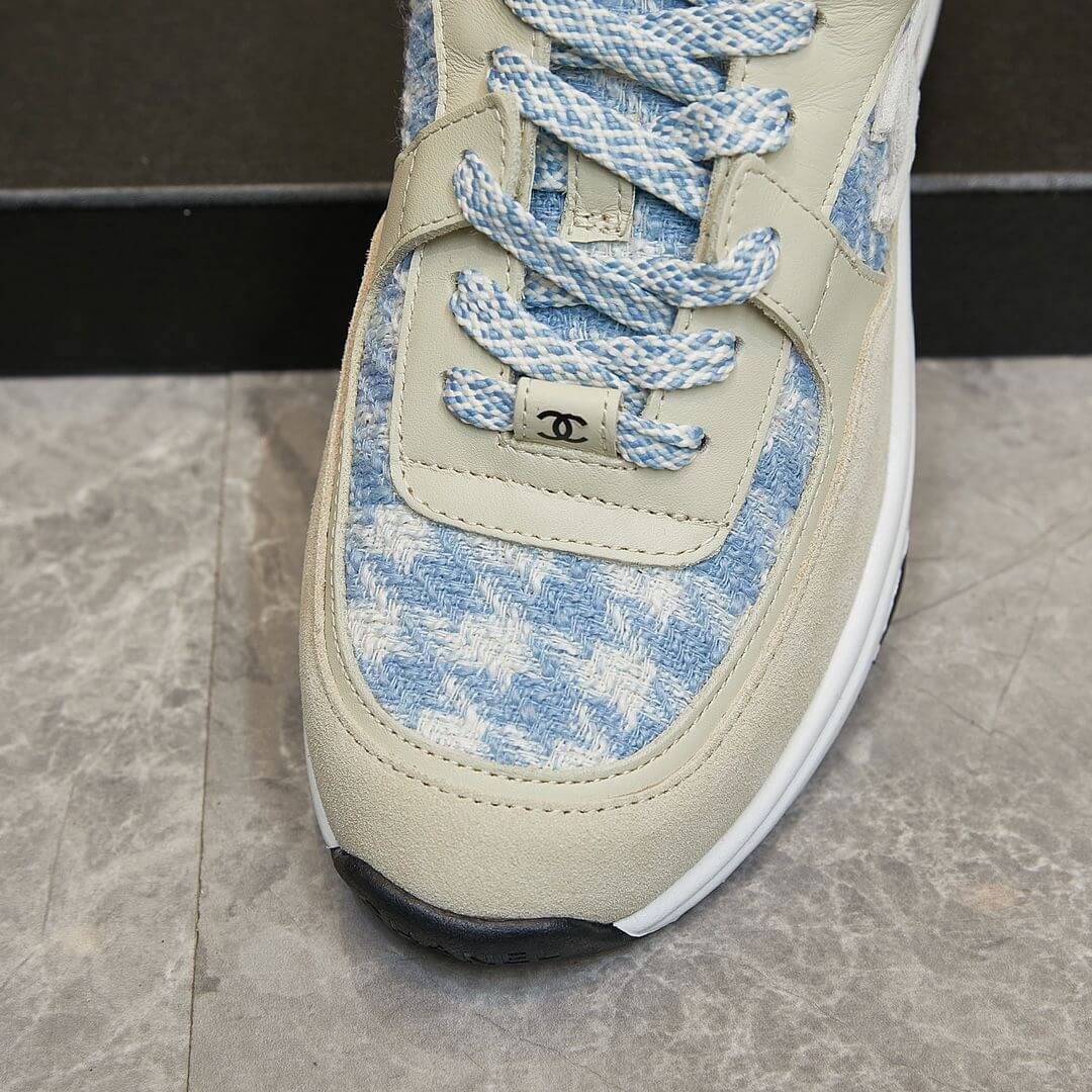 Ch**el tweed sneakers