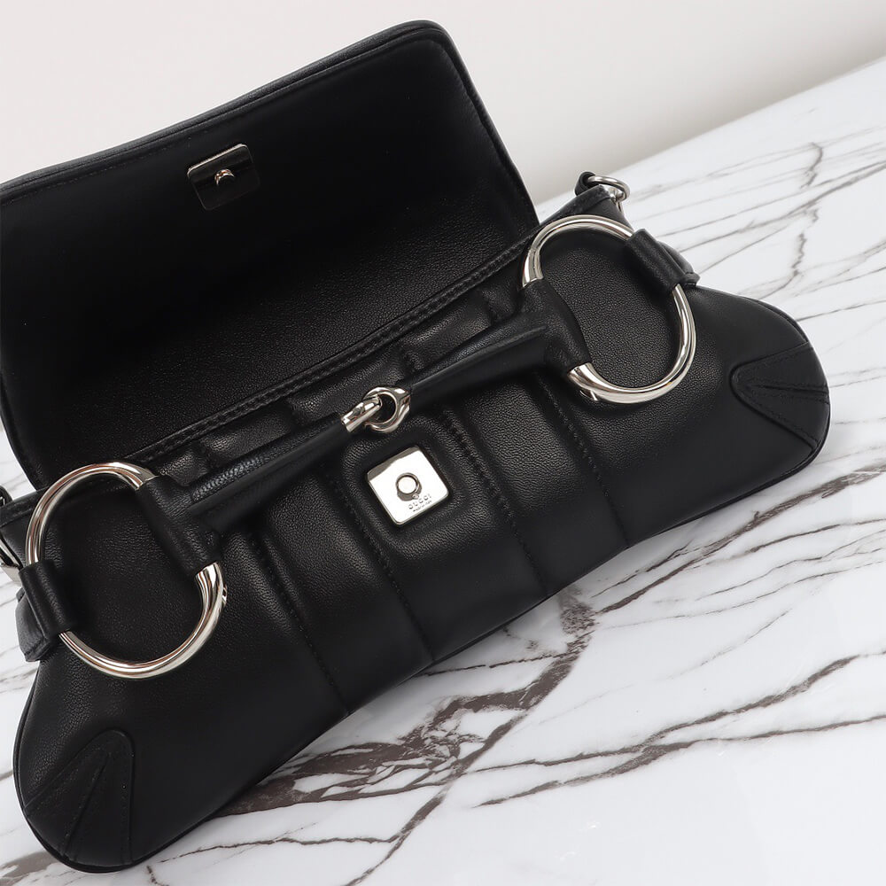 Gvc*1 HORSEBIT CHAIN SMALL SHOULDER BAG