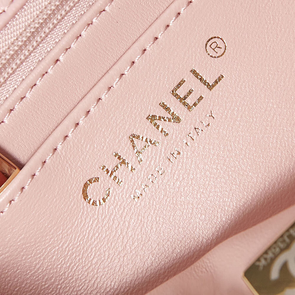 Ch**el Mini Flap With Top Handle
