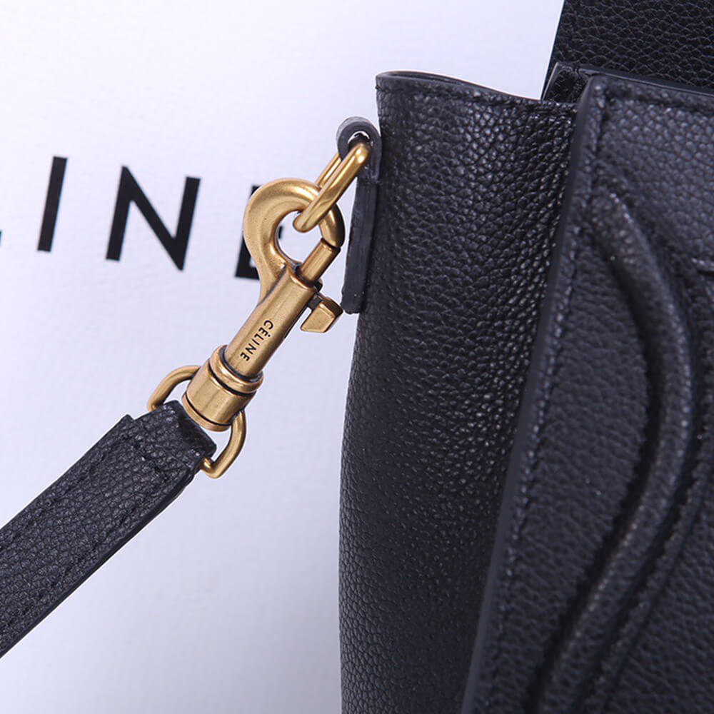 ce1i*e nano lU*gage bag in calfskin