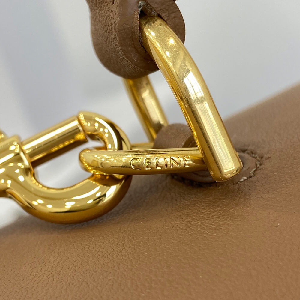 Ce1i*e MEDIUM NINO BAG IN S*pPLE CALFSKIN