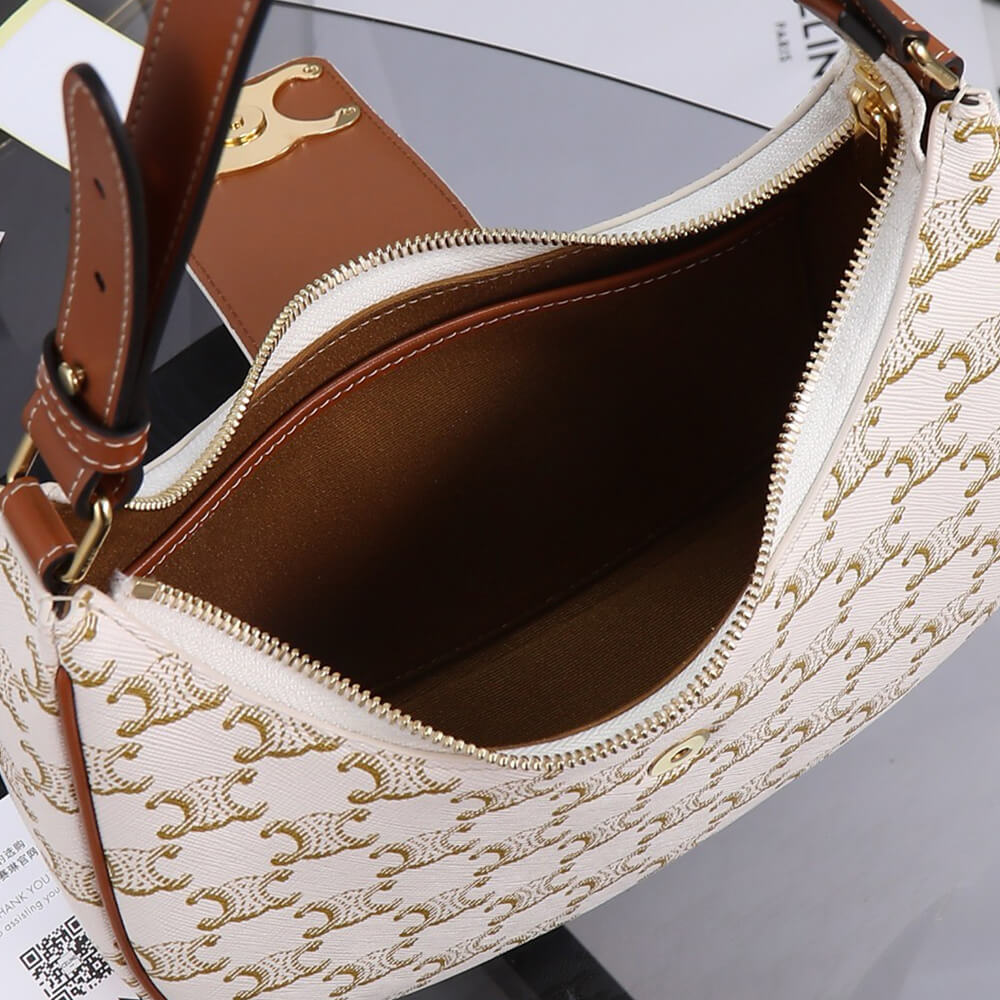 Ce1i*e MEDIUM AVA TRIOMPHE BAG in Calfskin