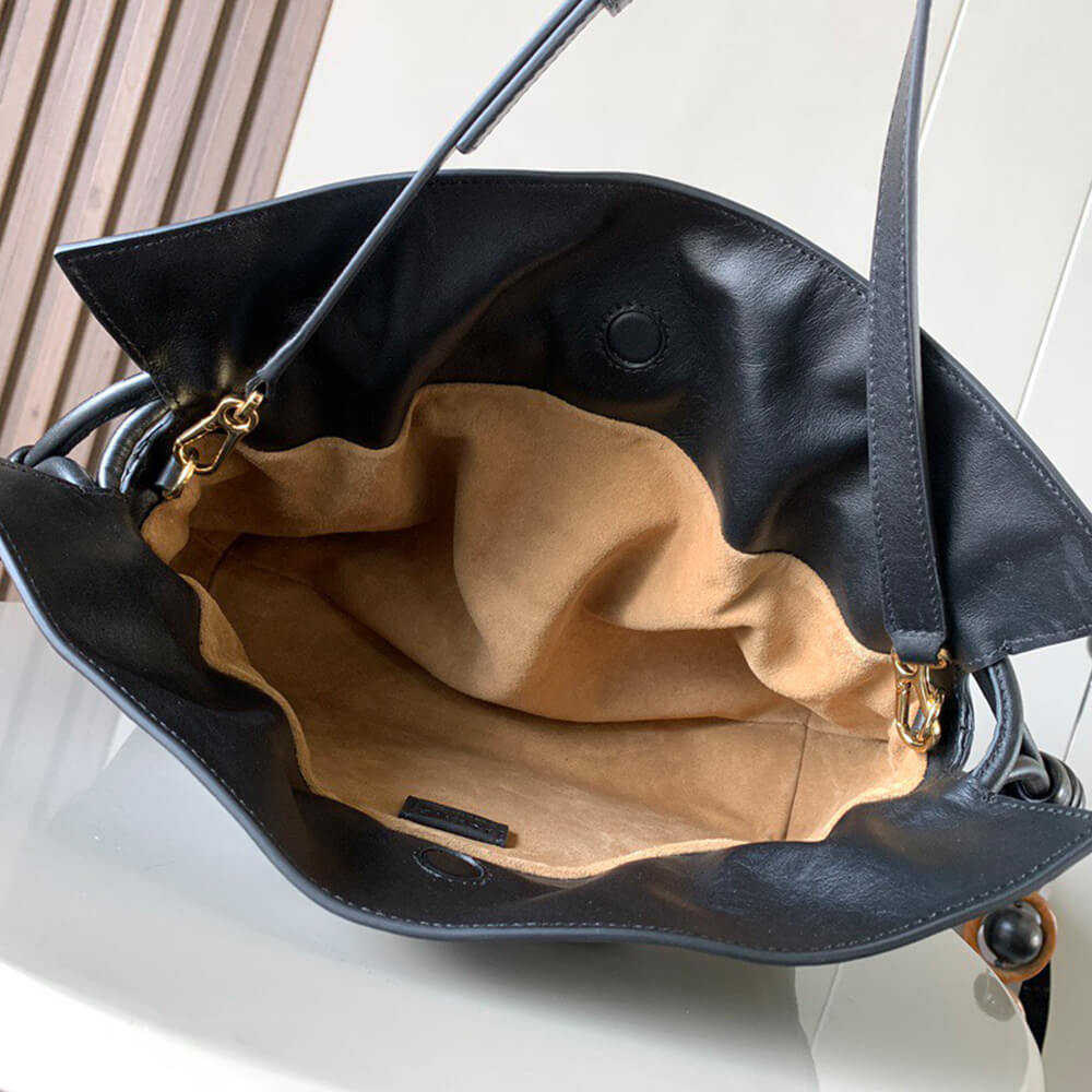 L0ew* Medium Flamenco clutch in nappa calfskin(HIGH-END GRADE)