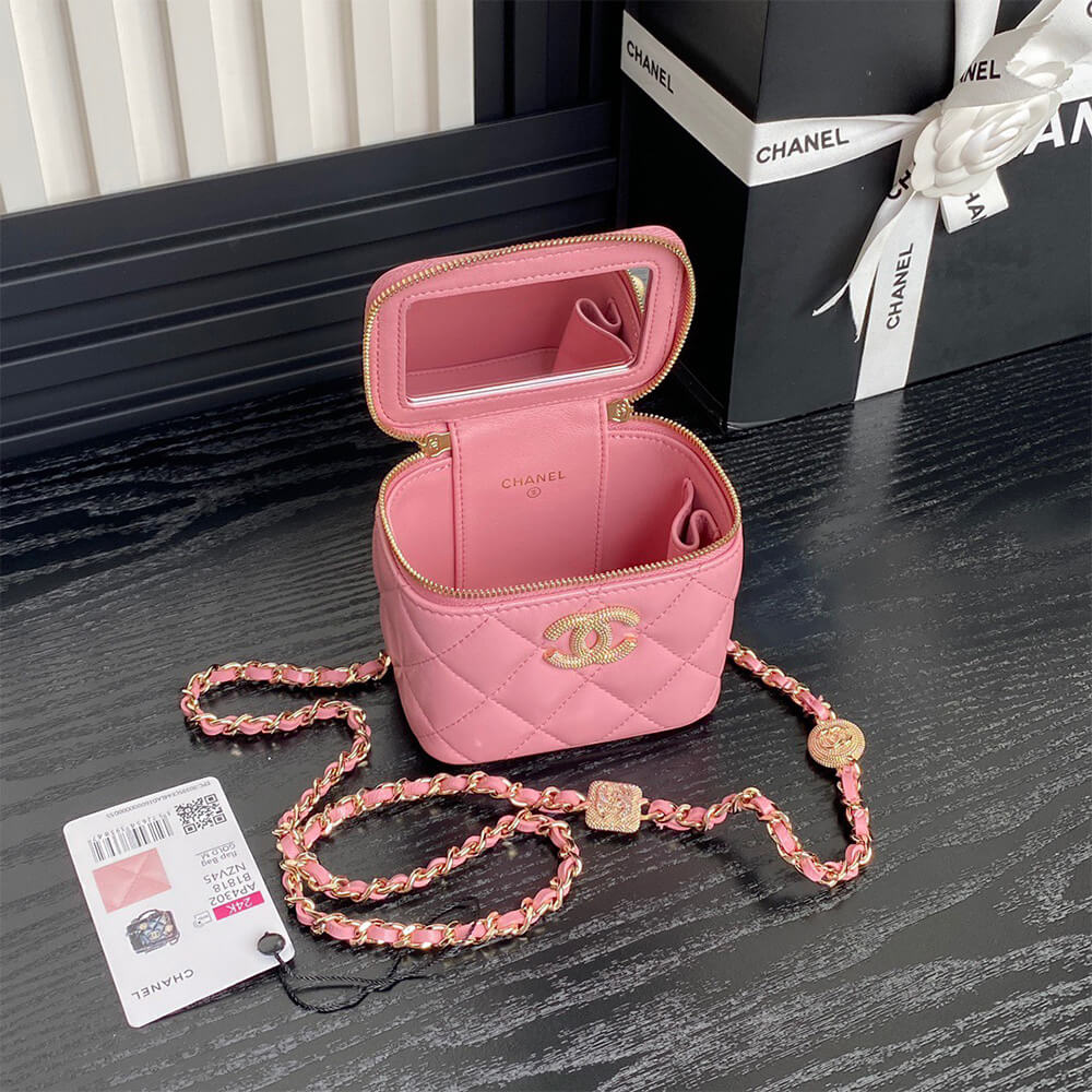 Ch**el Small Vanity with Chain(HIGH-END GRADE)