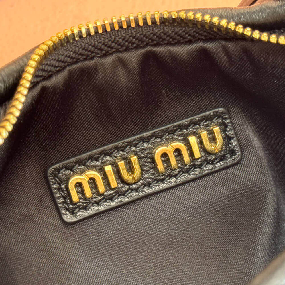 Mini Wander matelass?? nappa leather hobo bag(high-end grade)