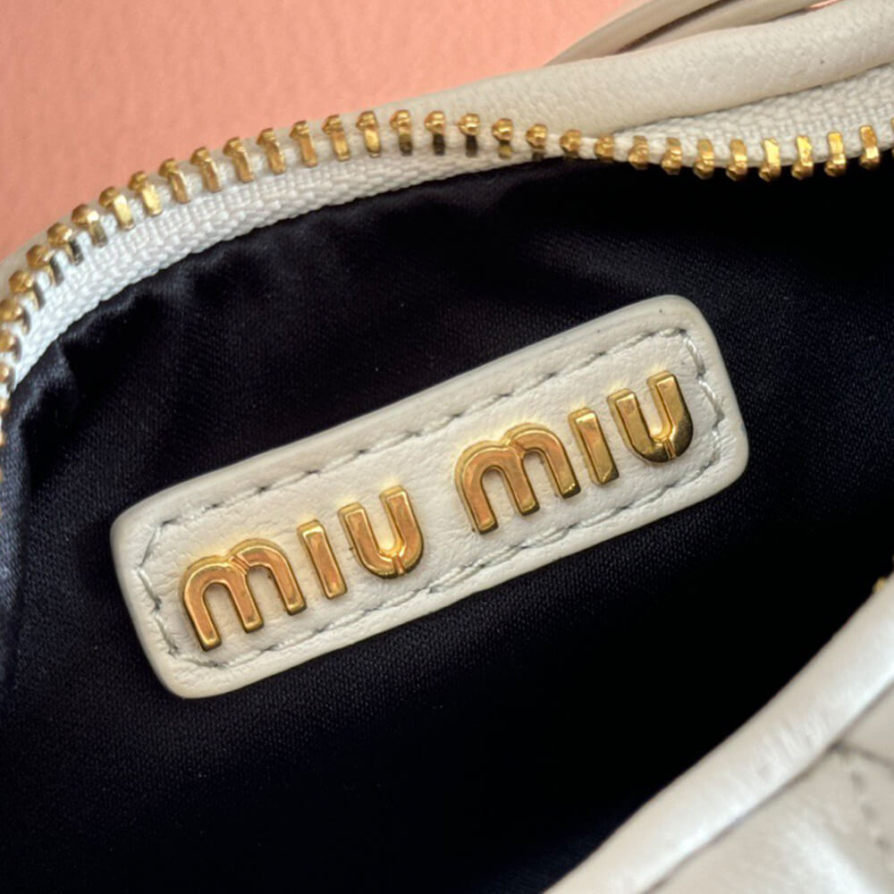 Mini Wander matelass?? nappa leather hobo bag(high-end grade)