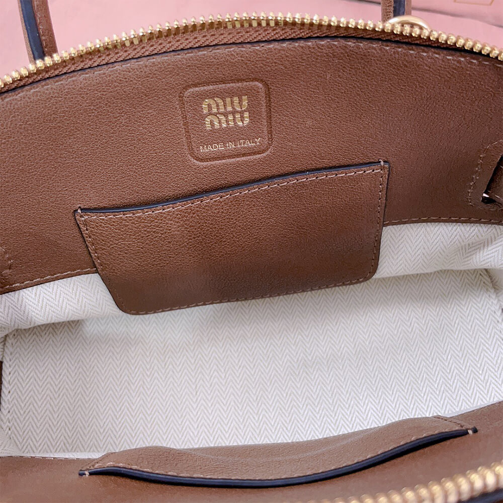 M1um1u Mini Aventure mini nappa leather bag(HIGH-END GRADE)