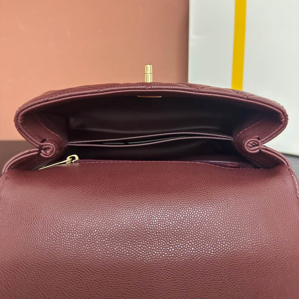 Ch**el Small Coco Handle Flap Shoulder Bag