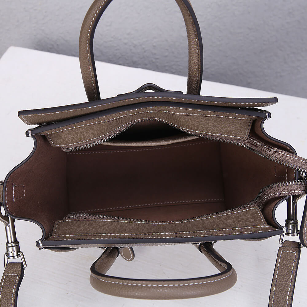 ce1i*e nano lU*gage bag in calfskin