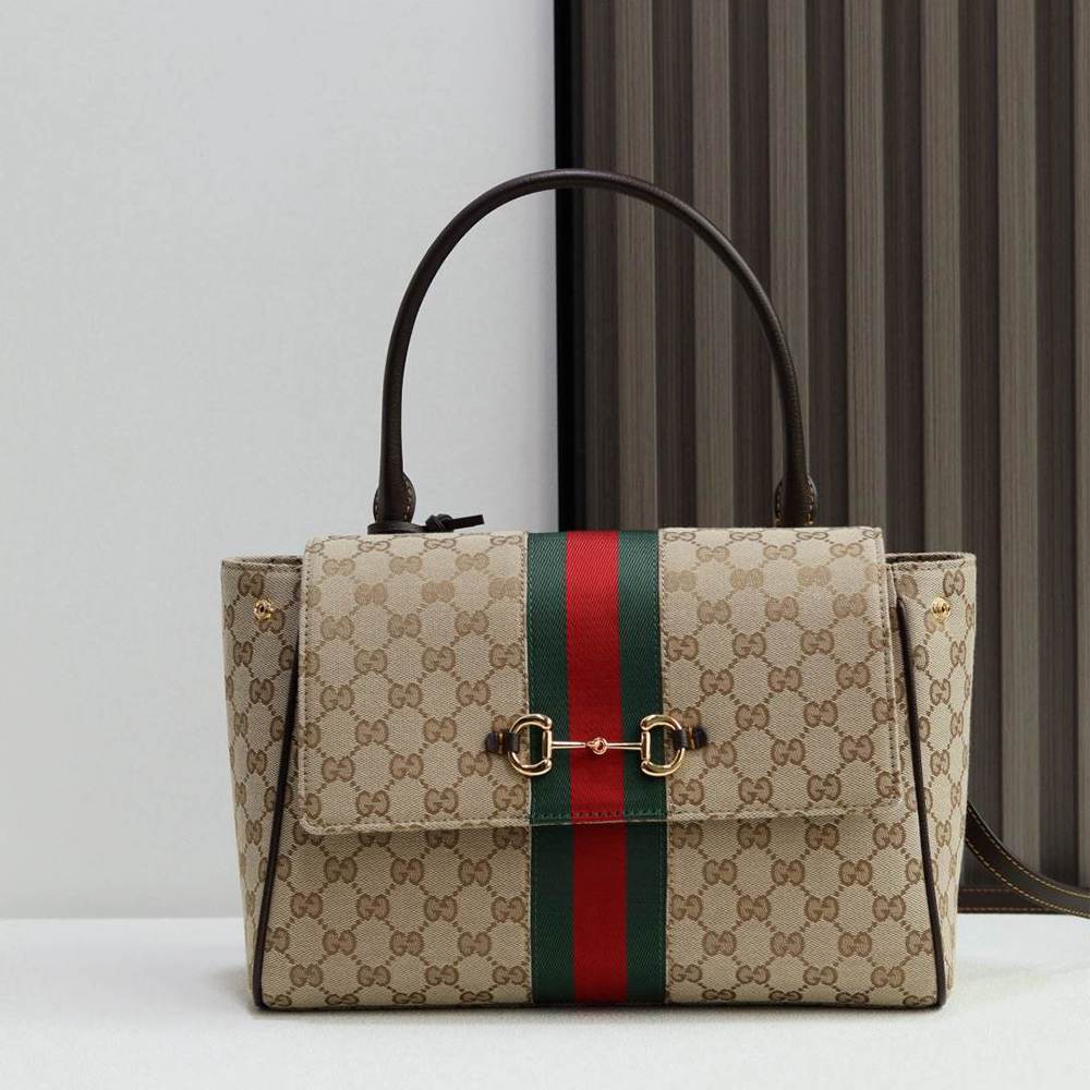 GG Paparazzo medium top handle bag