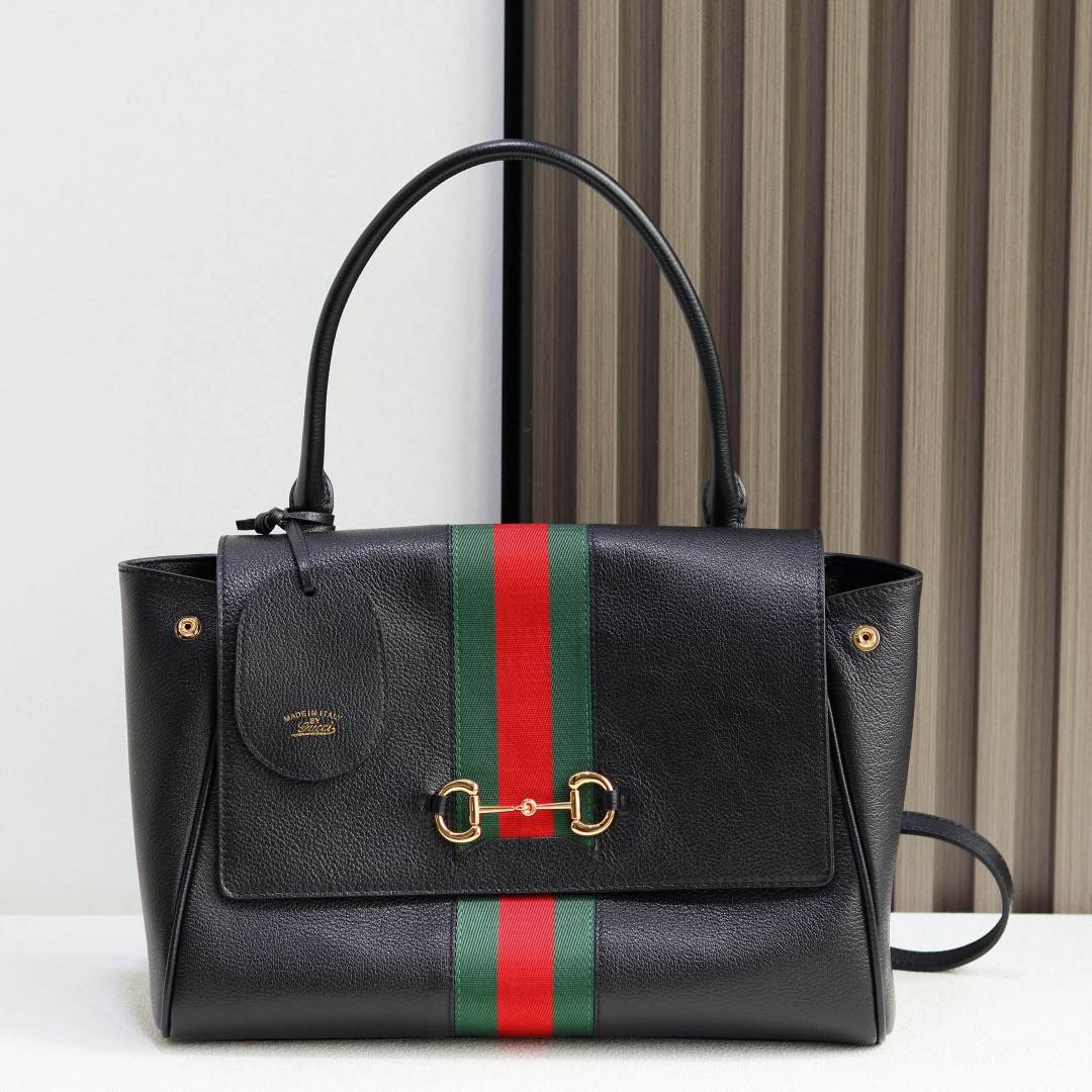 GG Paparazzo medium top handle bag
