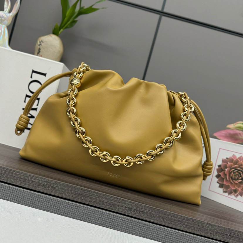 L0ew* Large Flamenco purse in mellow nappa lambskin(HIGH-END GRADE)