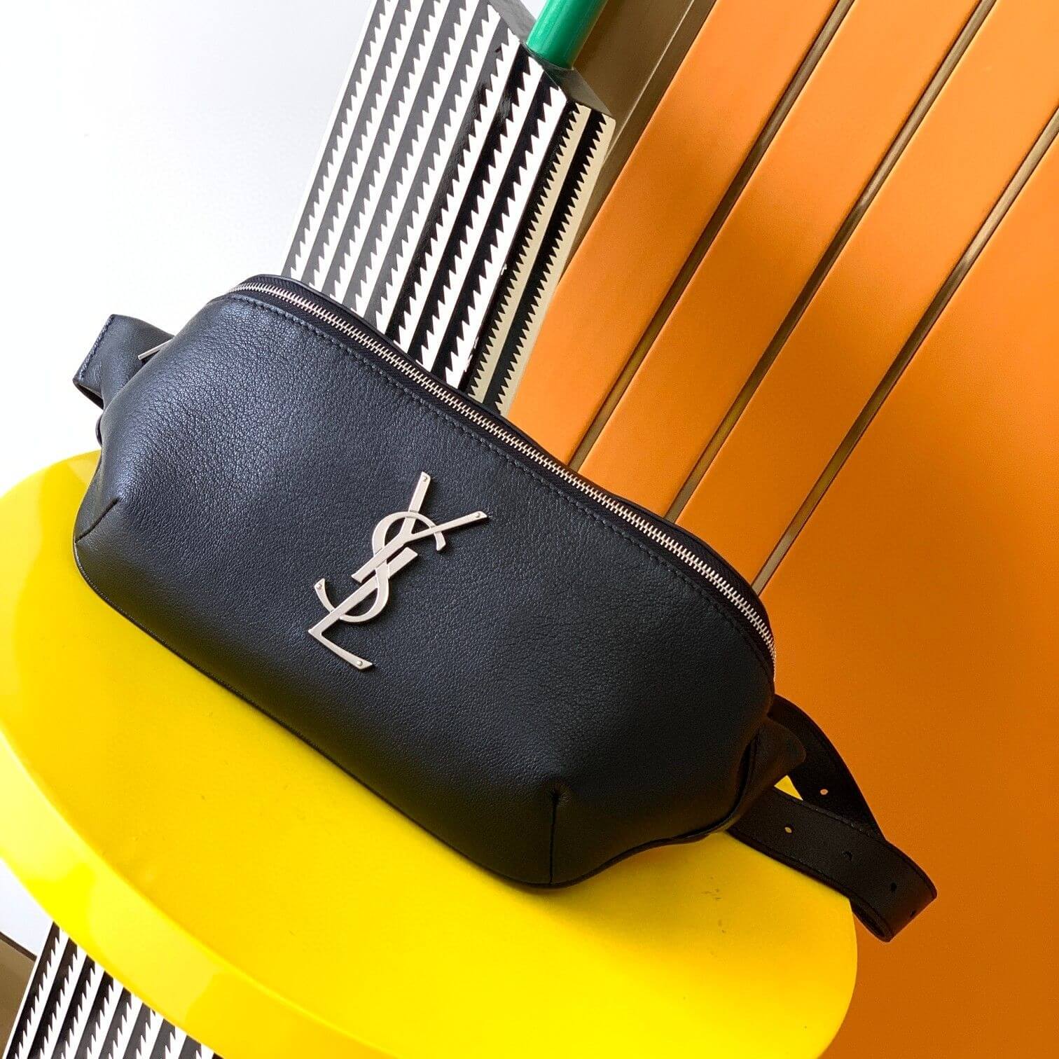 Y51 CLASSIC MONOGRAM BELT BAG IN SOFT LAMBSKIN(HIGH-END GRADE)