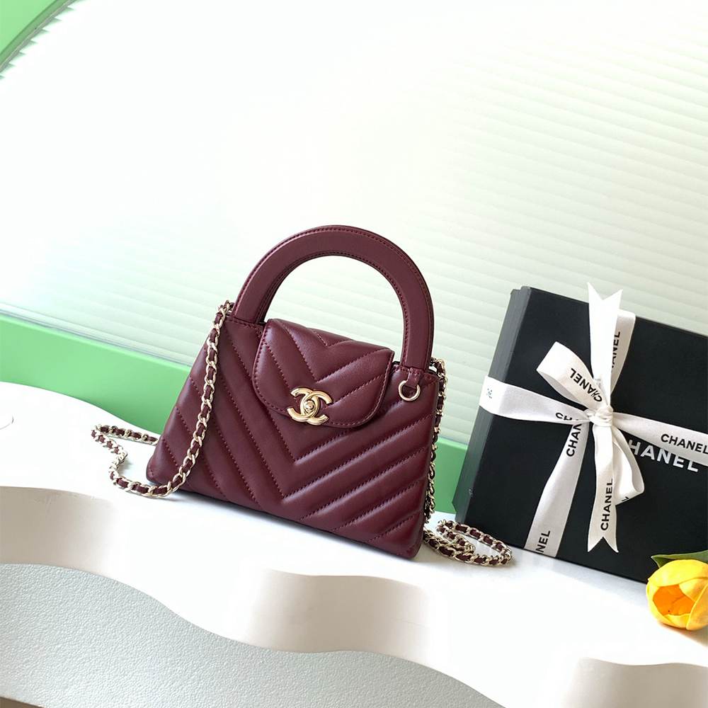 Ch**el Mini Shopping Bag(HIGH-END GRADE)