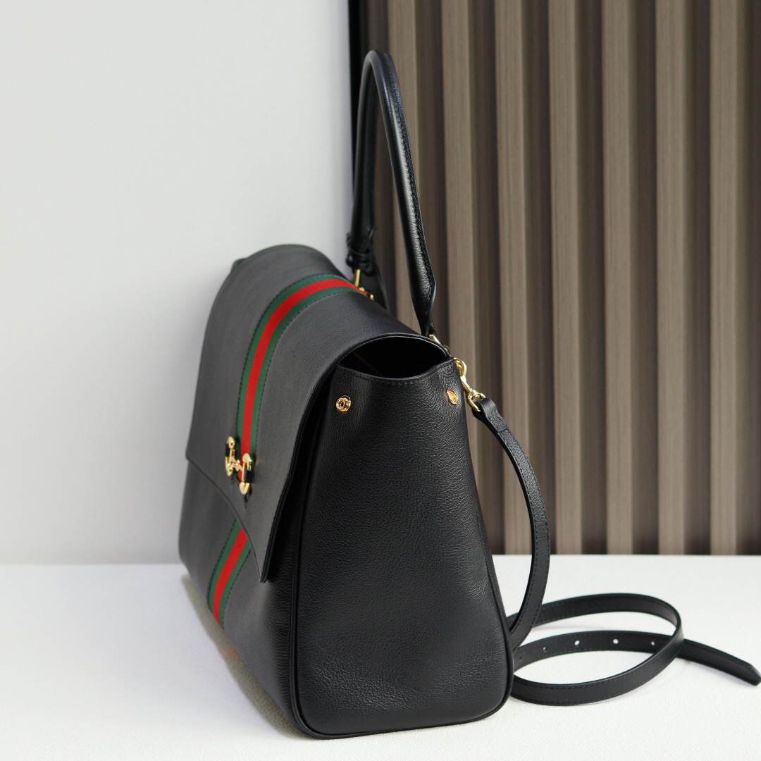 GG Paparazzo large top handle bag