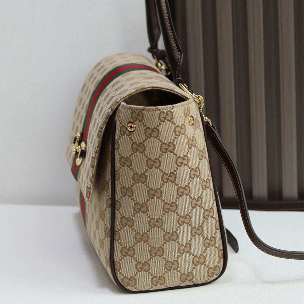 GG Paparazzo medium top handle bag