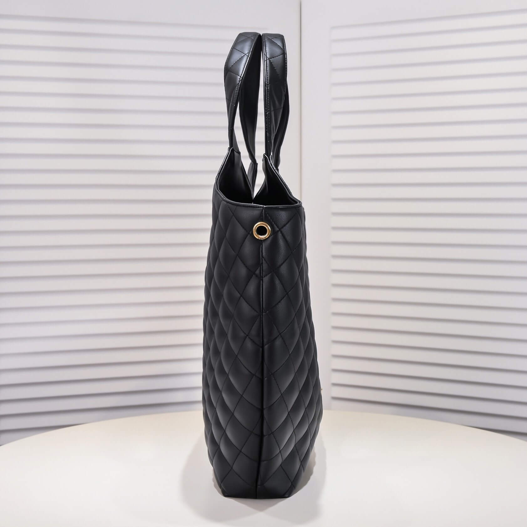 Y51 Icare quilted lambskin oversized shopping bag(High-end grade)