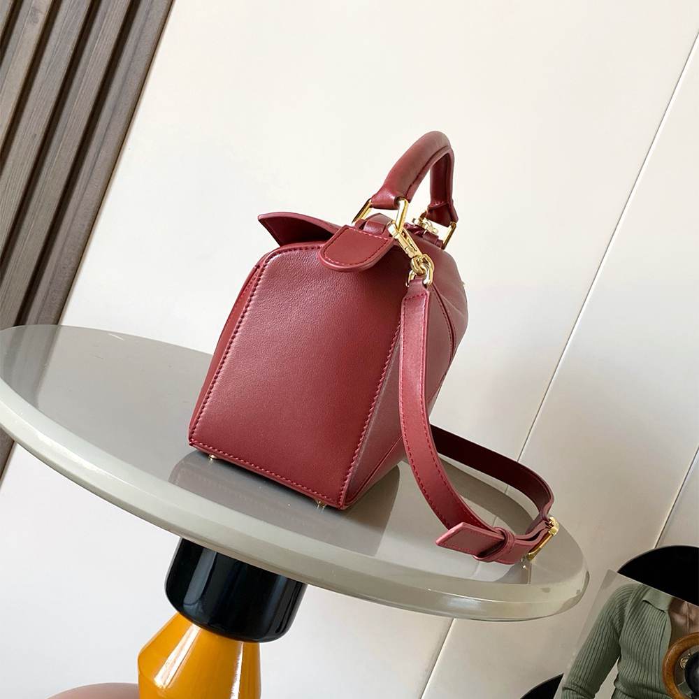 L0ew* Small Featherlight Puzzle bag in nappa lambskin(HIGH-END GRADE)