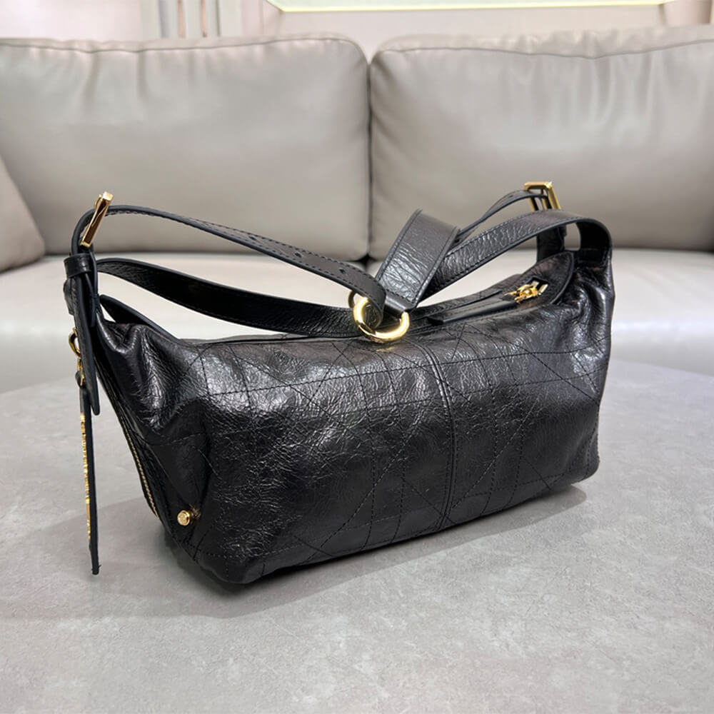 D10r Small D-Journey Bag in Vintage Smooth Calfskin(high-end grade)
