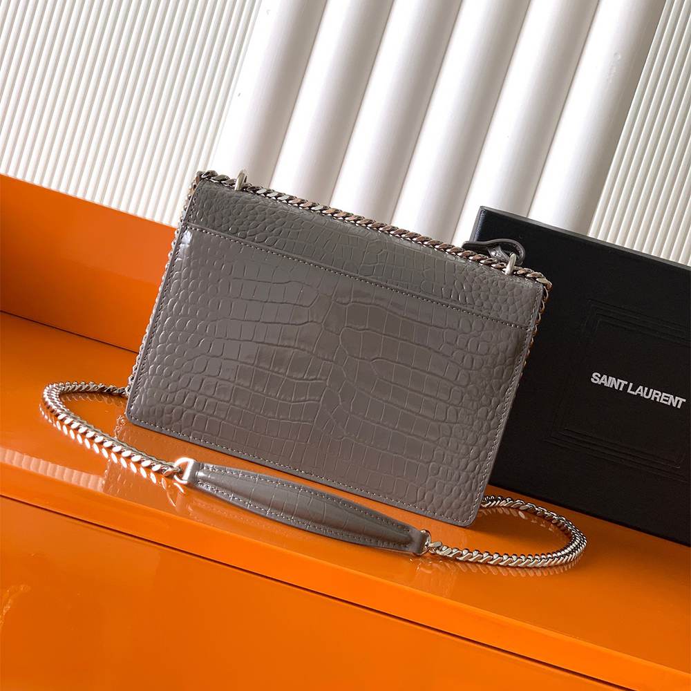 Y51 SUNSET MEDIUM IN CROCODILE-EMBOSSED LEATHER(HIGH-END GRADE)
