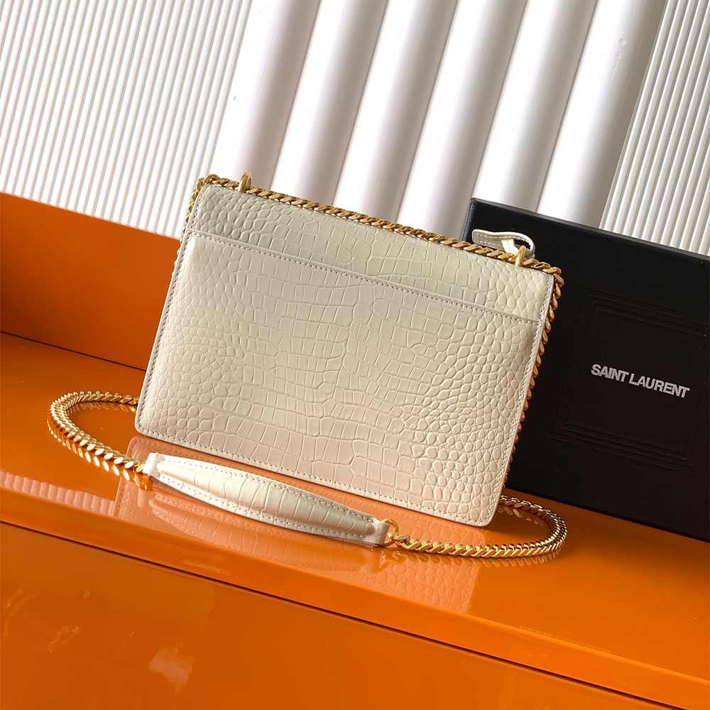 Y51 SUNSET MEDIUM IN CROCODILE-EMBOSSED LEATHER(HIGH-END GRADE)