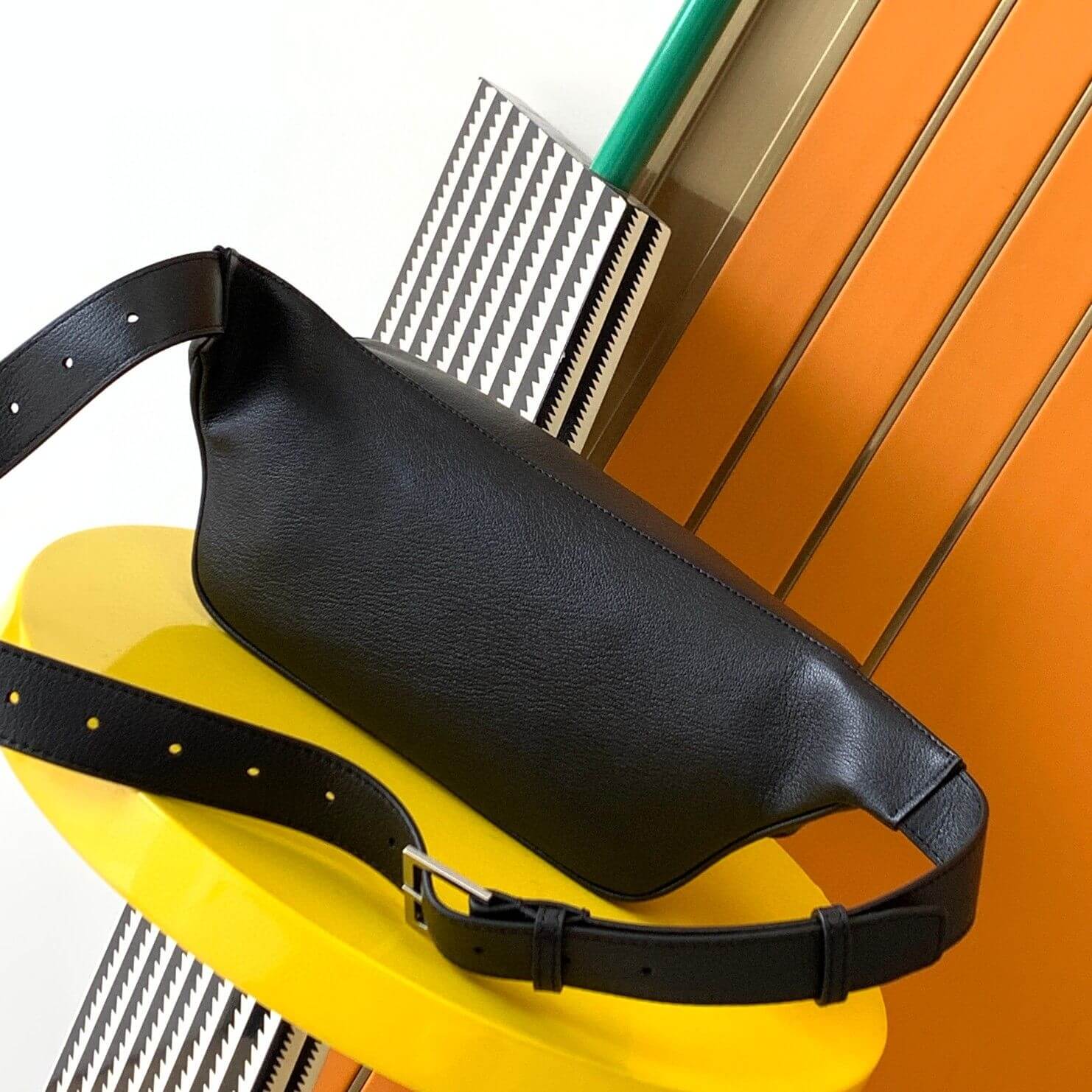 Y51 CLASSIC MONOGRAM BELT BAG IN SOFT LAMBSKIN(HIGH-END GRADE)
