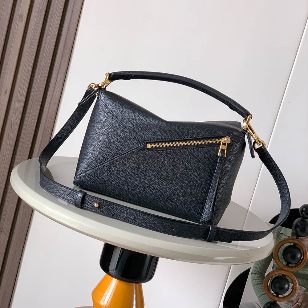 L0ew* Small Puzzle Edge bag in soft grained calfskin(HIGH-END GRADE)
