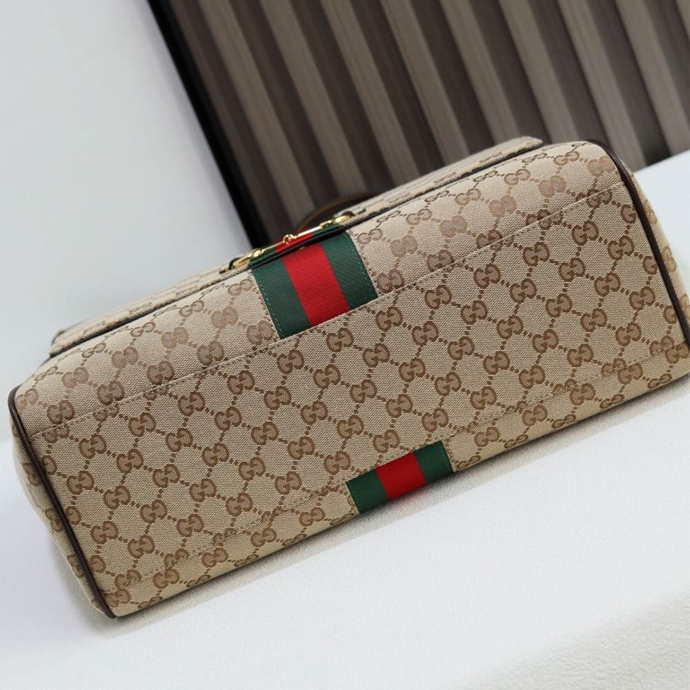 GG Paparazzo large top handle bag