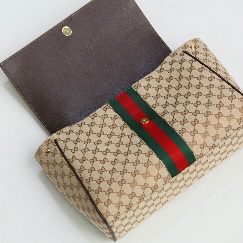 GG Paparazzo large top handle bag