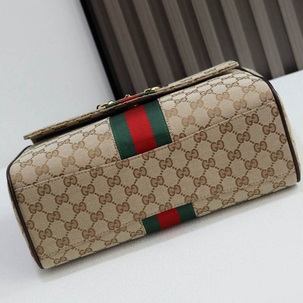 GG Paparazzo medium top handle bag