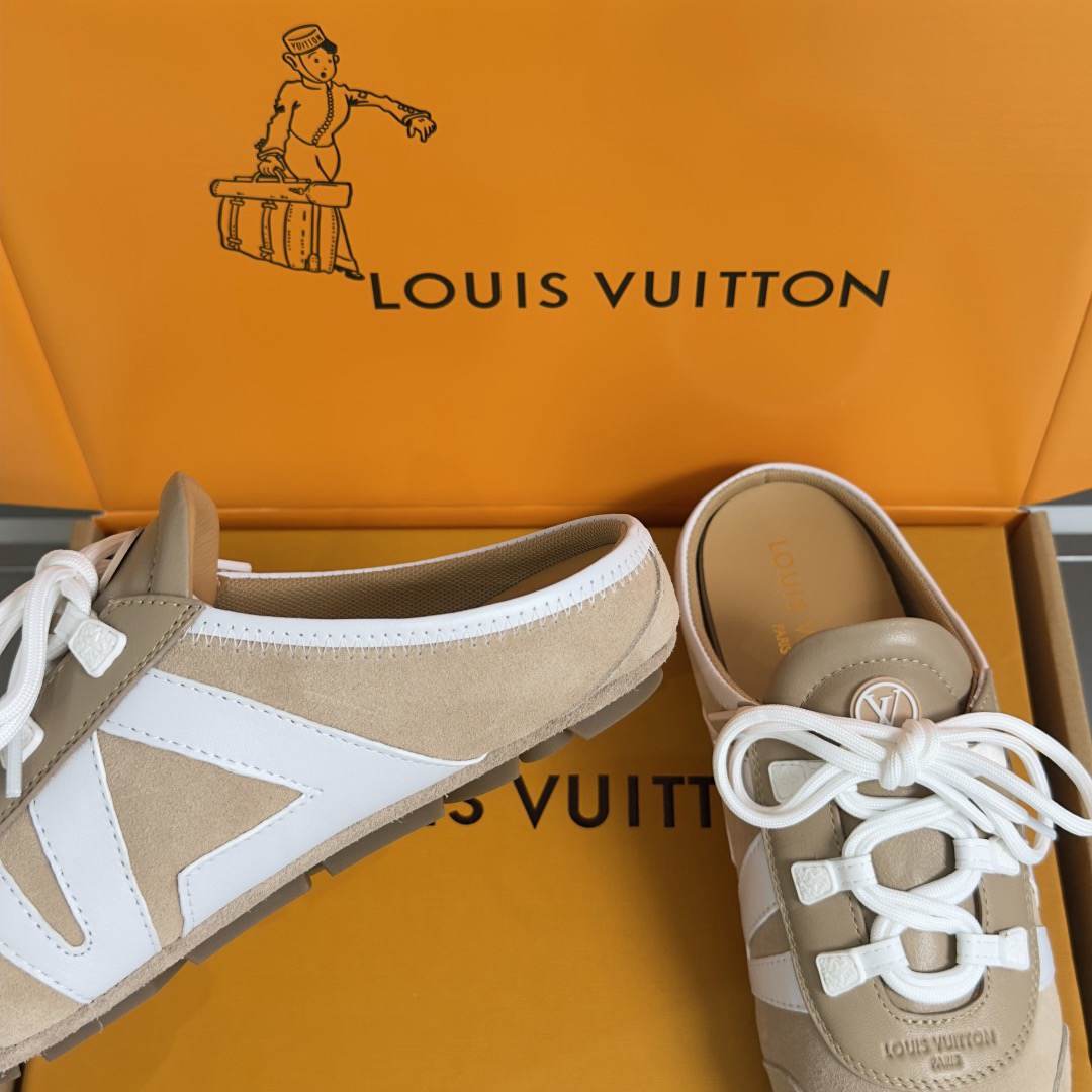 LV Sneakerina Open Back