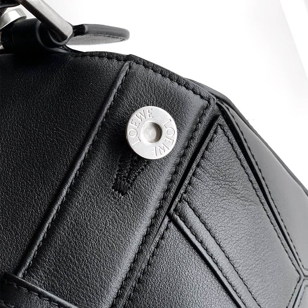 L0ew* Panta small Puzzle bag in shiny calfskin(HIGH-END GRADE)