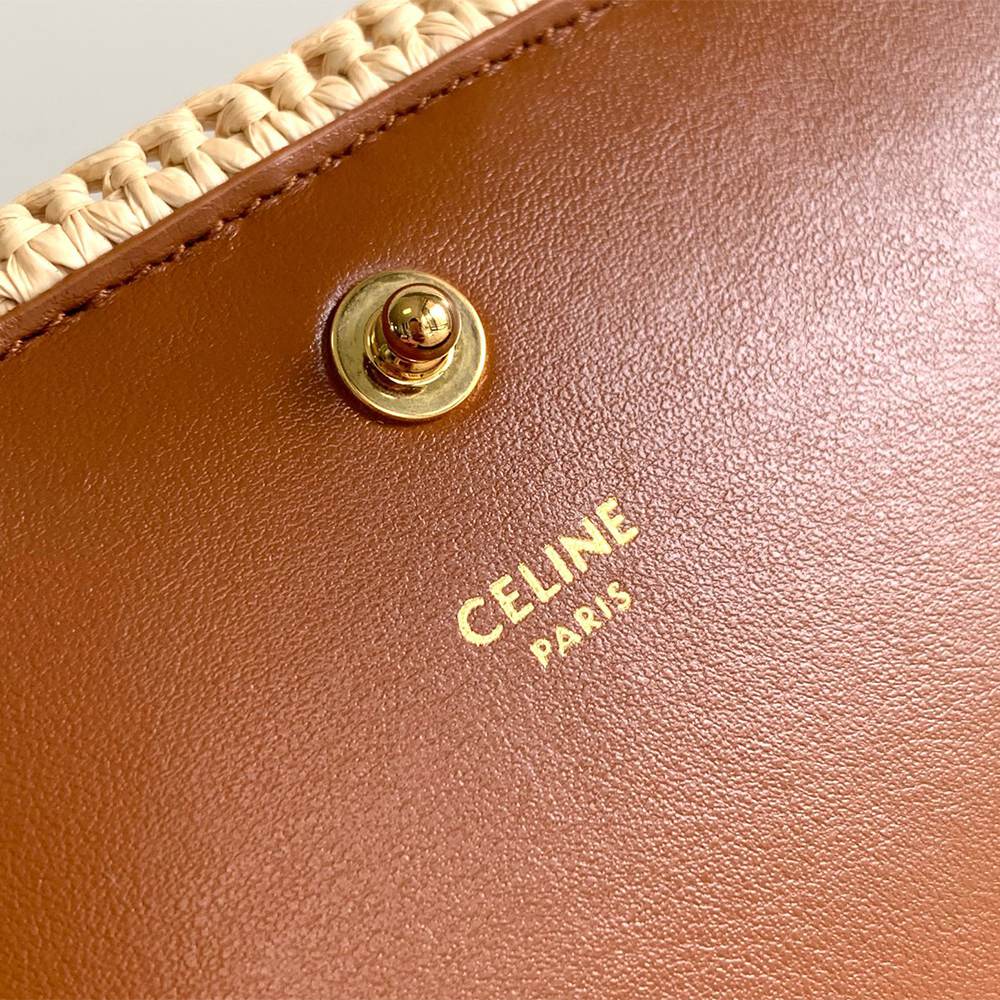 Ce1i*e MULTIPOCHETTE IN RAFFIA(HIGH-END GRADE)