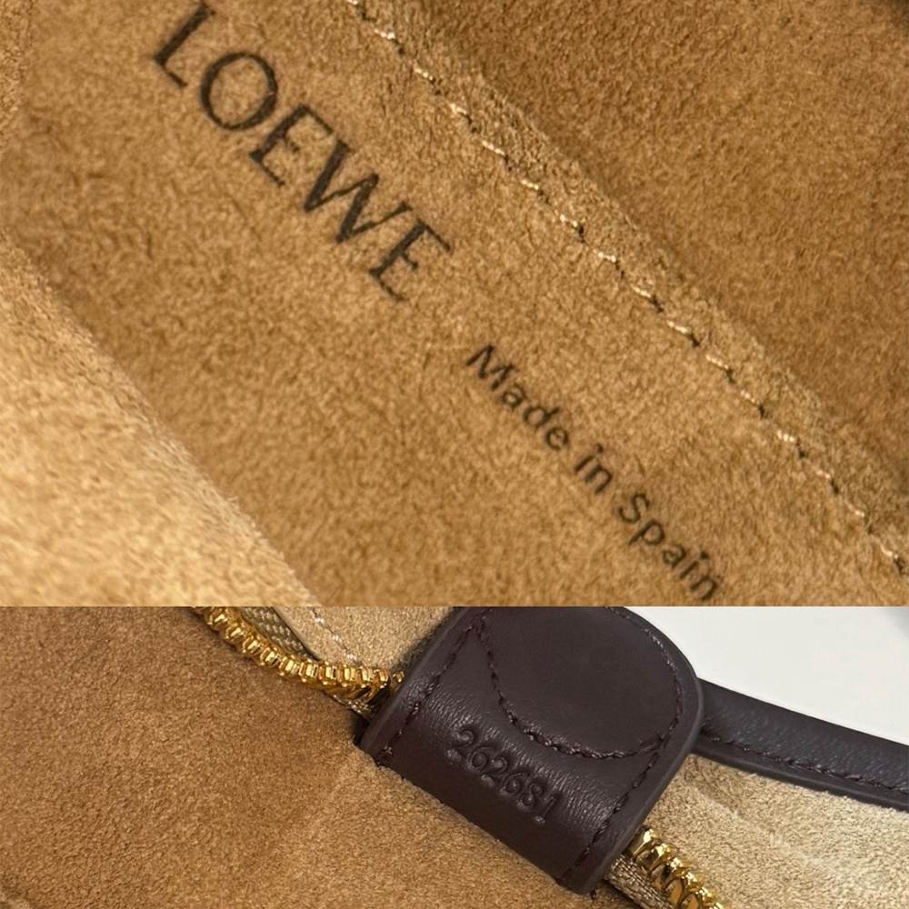 L0ew* Small Amazona 180 bag in soft calfskin(HIGH-END GRADE)