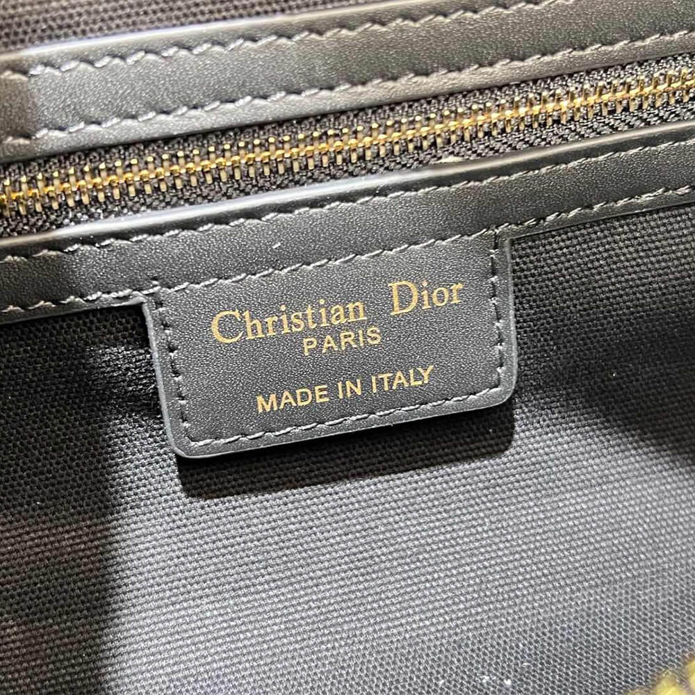 D10r Medium D-Journey Bag in Vintage Smooth Calfskin(high-end grade)