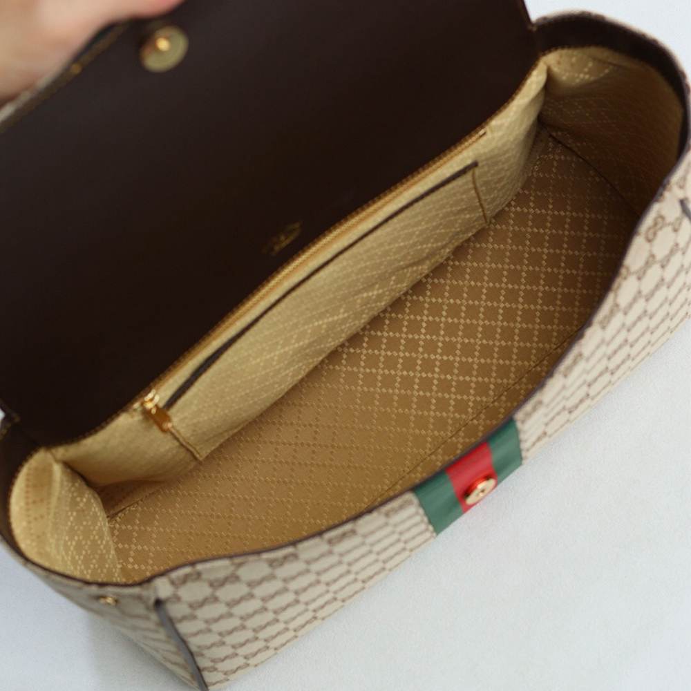 GG Paparazzo large top handle bag